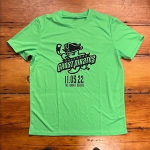 Savannah Ghost Pirates Bright Green Men's Tee